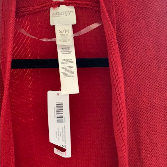 NWT Chico’s Zenergy Oversized Cardigan Sweater S/M - Picture 2 of 7